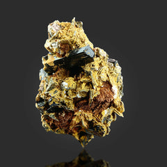 Natural Black Tourmaline on Matrix from Skardu, Pakistan