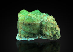Peridot on Matrix Specimen Lot from Pakistan – 7 Pieces