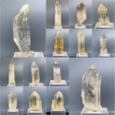Citrine Quartz Specimen Lot from Pakistan – 444 g | 12 Pieces
