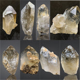 Smoky Quartz Specimen Lot from Pakistan – 1031 g | 8 Pieces