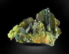 Vesuvianite, Andradite Garnet and Epidote Combine Specimen from Pakistan