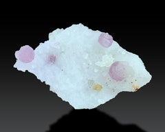 Spinel Crystal with Pyrite Specimen Lot from Afghanistan – 7 Pieces