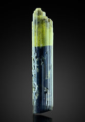 Green Cap Tourmaline Crystals from Pakistan – 10 Piece 20 g Crystal Lot