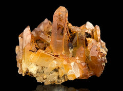 Iron Coated Quartz Crystals Lot from Pakistan – 317 g | Lot of 7