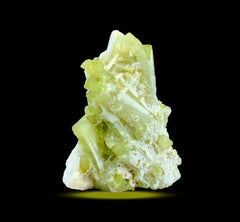 Green Tourmaline on Matrix Specimen from Afghanistan