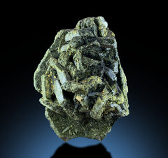 Brucite Rose Quartz Fluorite Calcite Garnet Vesuvianite Ruby Corundum Epidote Mineral Lot – 9 Pieces