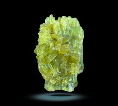 Green Tourmaline Specimen combined with Quartz from Afghanistan