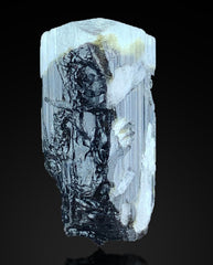 Blue Cap Tourmaline Crystals from Afghanistan – 9 Piece Crystal Lot