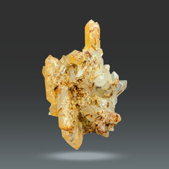 Iron Coated Quartz Cluster from Pakistan