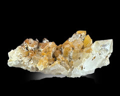 Iron Coated Quartz Crystals Lot from Pakistan – Lot of 10