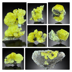 Brucite Specimen Lot from Balochistan Pakistan – 7 Pieces