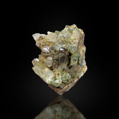 Chlorite Quartz Cluster on Matrix from Baluchistan, Pakistan