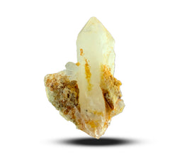 Natural Iron Coated Quartz Cluster from Pakistan