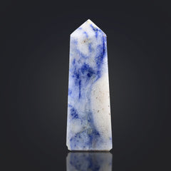 Sodalite Polished Lot from Afghanistan– 403 g | 9 Pieces