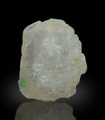 Morganite with Green Tourmaline from Afghanistan