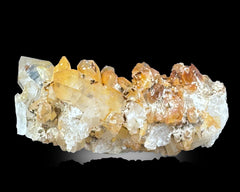 Iron Coated Quartz Crystals Lot from Pakistan – Lot of 10