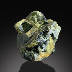 Brucite Faden Quartz Garnet Epidote Spinel Diopside Mixed Mineral Lot – 7 Specimens