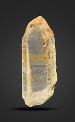 Iron Coated Quartz Crystals from Pakistan