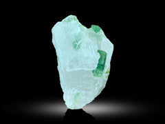 Green Tourmaline with Quartz Lot from Afghanistan – 100 g | Lot of 9