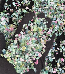 Pink & Green Tourmaline Rough Lot from Afghanistan – 448 g Mineral Lot