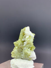 Green Tourmaline on Matrix Specimen from Afghanistan