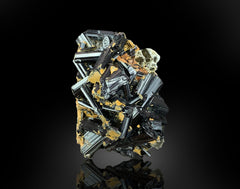 Schorl Tourmaline Cluster on Matrix from Skardu, Pakistan