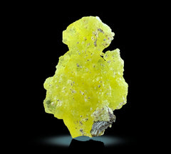 Yellow Brucite Crystals Specimen from Baluchistan, Pakistan