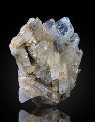 Lapis Lazuli Rough and Clear Quartz Cluster