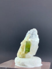 Green Tourmaline on Matrix Specimen from Afghanistan