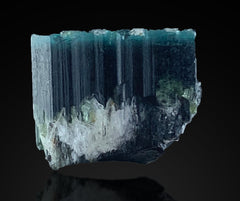 Blue Cap Tourmaline Crystals from Afghanistan – 9 Piece Crystal Lot