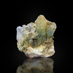 Chlorite Quartz Cluster on Matrix from Baluchistan, Pakistan