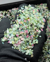 Pink & Green Tourmaline Rough Lot from Afghanistan – 448 g Mineral Lot
