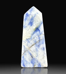 Sodalite Towers Lot from Afghanistan – 7 Pieces | Mineral Specimens