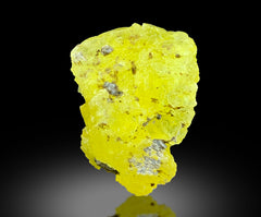 Yellow Brucite Crystals Lot from Baluchistan, Pakistan – 33 g | Lot of 8