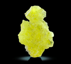 Yellow Brucite Crystals Specimen from Baluchistan, Pakistan