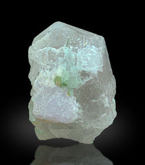 Morganite with Green Tourmaline from Afghanistan