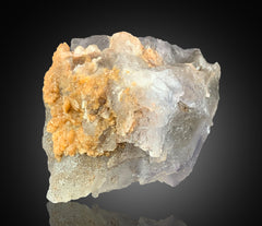 Natural Fluorite with Calcite Specimen from Baluchistan, Pakistan