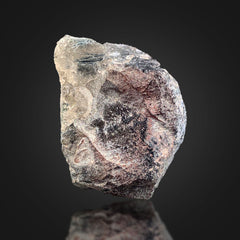 Black Rutile Quartz Crystal from Zagi Mountain, Pakistan