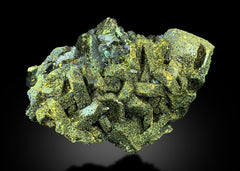 Faden Quartz Spinel Brucite Calcite Epidote Garnet Mixed Mineral Lot – 7 Pieces