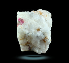 Ruby Crystals with Pyrite and Mica on Matrix from Afghanistan