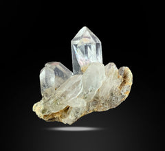 Laser Quartz Crystals on Matrix from Pakistan