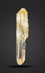 Iron Coated Quartz Crystals from Pakistan