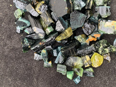 Bi-Color Tourmaline Crystal Lot from Afghanistan – 152 g