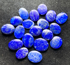 Lapis Lazuli Cabs from Afghanistan – 7 g Blue Cabochon Lot