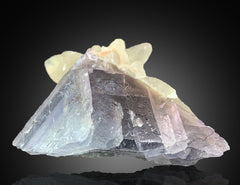 Natural Fluorite with Calcite Specimen from Baluchistan, Pakistan