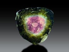 Watermelon Tourmaline Slices Lot from Afghanistan – 18 Pieces