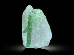Green Tourmaline with Quartz Lot from Afghanistan – 100 g | Lot of 9