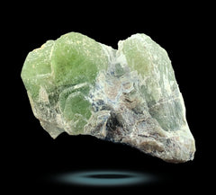 Peridot Crystals on Matrix Lot from Mansehra, Pakistan