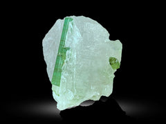 Green Tourmaline with Quartz Lot from Afghanistan – 100 g | Lot of 9