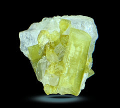 Green Tourmaline Specimen combined with Quartz from Afghanistan